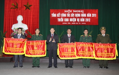 Hưng Yên Tổng kết công tác xây dựng Đảng năm 2011, triển khai nhiệm vụ năm 2012